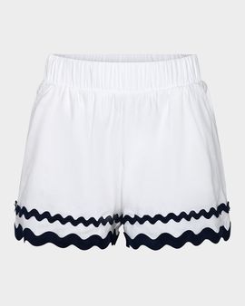 La Blanca Poolside Linen-Blend Shorts