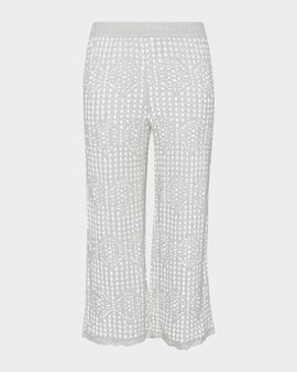 La Blanca Waverly Crochet Cropped Pants