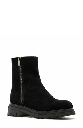 La Canadienne La Canadienne Diamond Leather Genuine Shearling Boot