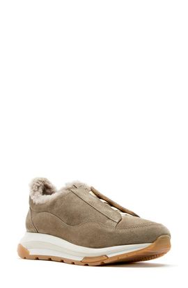 La Canadienne La Canadienne Vada City Dry™ Genuine Shearling Lining Waterproof Slip-On Sneaker