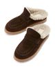 La Canadienne La Canadienne Women's Echo Suede & Shearling Mules - 3