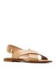 La Canadienne La Canadienne Women's Freeda Leather Flat Sandals - 1