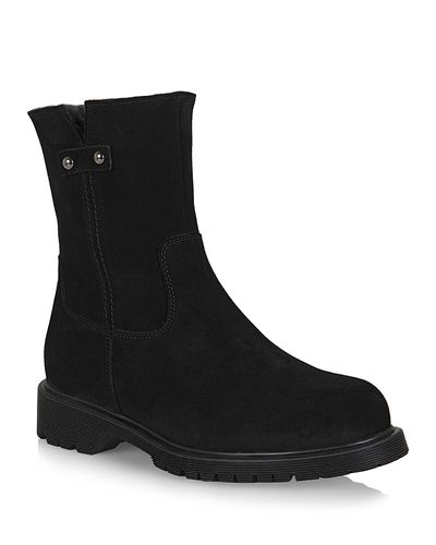 La Canadienne La Canadienne Women's Hogan Suede Shearling Lined Boots