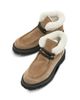 La Canadienne La Canadienne Women's Kinetic Suede & Shearling Ankle Boots - 3