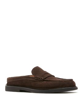 La Canadienne La Canadienne Women's Malcam Suede Shearling Lined Mules
