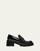 La Canadienne Readmid Patent Leather Penny Loafers - 1