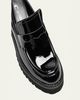 La Canadienne Readmid Patent Leather Penny Loafers - 5