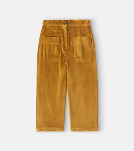 La Coqueta La Coqueta Alma cotton corduroy pants