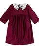 La Coqueta La Coqueta Antonella cotton velvet dress - 1