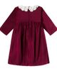 La Coqueta La Coqueta Antonella cotton velvet dress - 4
