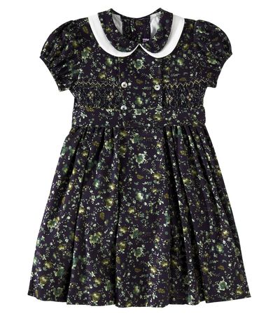 La Coqueta La Coqueta Arcadia floral smocked cotton dress