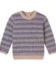 La Coqueta La Coqueta Austen Fair Isle wool-blend sweater - 1