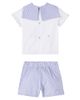 La Coqueta La Coqueta Baby Antonio cotton T-shirt and shorts set - 3
