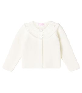 La Coqueta La Coqueta Baby Baena wool cardigan