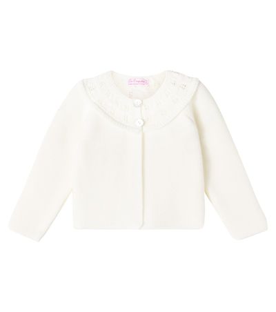 La Coqueta La Coqueta Baby Baena wool cardigan