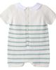 La Coqueta La Coqueta Baby Clavel striped cotton onesie - 2