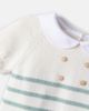 La Coqueta La Coqueta Baby Clavel striped cotton onesie - 3