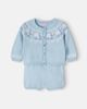 La Coqueta La Coqueta Baby Cordero cardigan and shorts set - 1