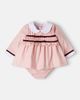La Coqueta La Coqueta Baby Garcia bow-detail cotton top and bloomers set - 1