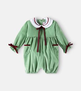 La Coqueta La Coqueta Baby Grenada cotton dress and bloomers set