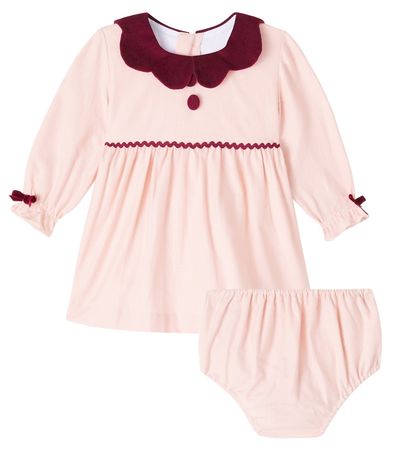 La Coqueta La Coqueta Baby Julieta dress and bloomers set