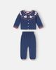 La Coqueta La Coqueta Baby Mavi wool cardigan and pants set - 1