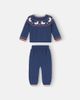 La Coqueta La Coqueta Baby Mavi wool cardigan and pants set - 3
