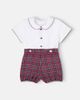 La Coqueta La Coqueta Baby Pablo set of cotton blouse and shorts - 2