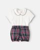 La Coqueta La Coqueta Baby Pablo Tartan top and shorts set - 2