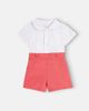La Coqueta La Coqueta Baby Victor shirt and shorts set - 2