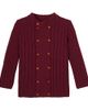 La Coqueta La Coqueta Bolo ribbed-knit wool-blend sweater - 1