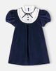 La Coqueta La Coqueta Clara cotton velvet dress - 1