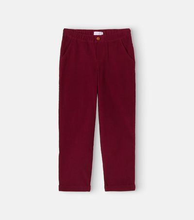 La Coqueta La Coqueta Cotton corduroy pants