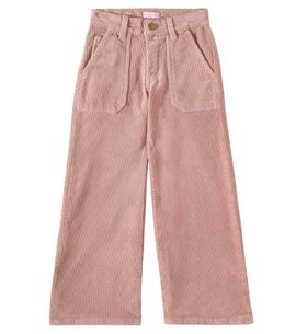 La Coqueta La Coqueta Enola cotton corduroy wide-leg pants