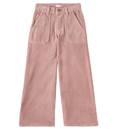 La Coqueta La Coqueta Enola cotton corduroy wide-leg pants