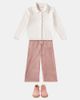 La Coqueta La Coqueta Enola cotton corduroy wide-leg pants - 2