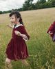 La Coqueta La Coqueta Eva lace-trimmed cotton velvet dress - 4
