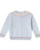 La Coqueta La Coqueta Fair Isle wool-blend cardigan - 3