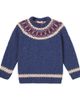 La Coqueta La Coqueta Fair Isle wool-blend sweater - 1