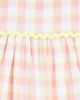 La Coqueta La Coqueta Gabrielle checked cotton dress - 3