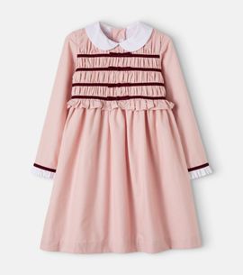 La Coqueta La Coqueta Garcia bow-detail cotton dress