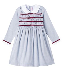 La Coqueta La Coqueta Garcia ruched cotton dress