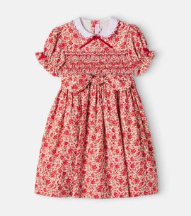 La Coqueta La Coqueta Gisela floral smocked cotton dress