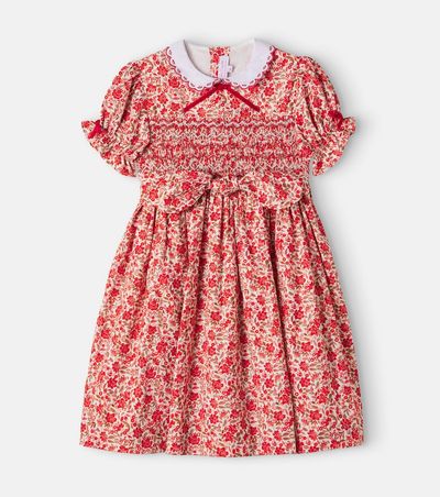 La Coqueta La Coqueta Gisela floral smocked cotton dress