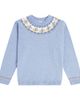 La Coqueta La Coqueta Intarsia cotton sweatshirt - 1