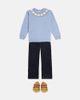 La Coqueta La Coqueta Intarsia cotton sweatshirt - 2