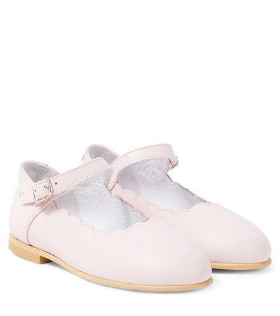 La Coqueta La Coqueta Leather Mary Jane flats