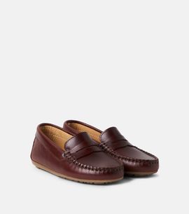 La Coqueta La Coqueta Leather penny loafers
