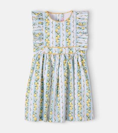 La Coqueta La Coqueta Limon printed cotton dress