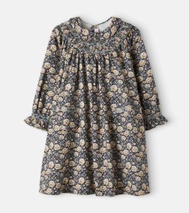 La Coqueta La Coqueta Margot floral smocked cotton dress